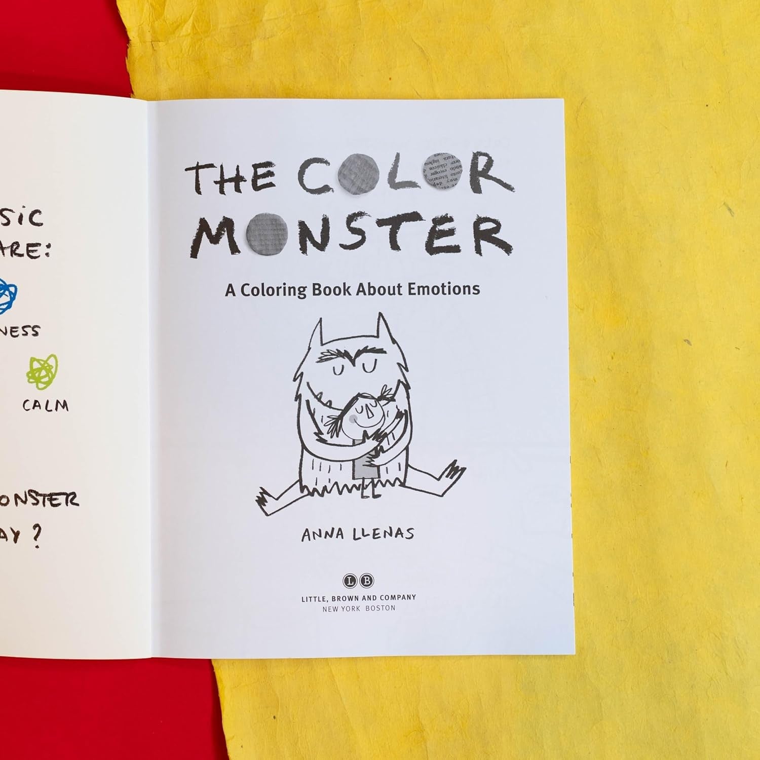 The Color Monster: A Coloring Book About Emotions