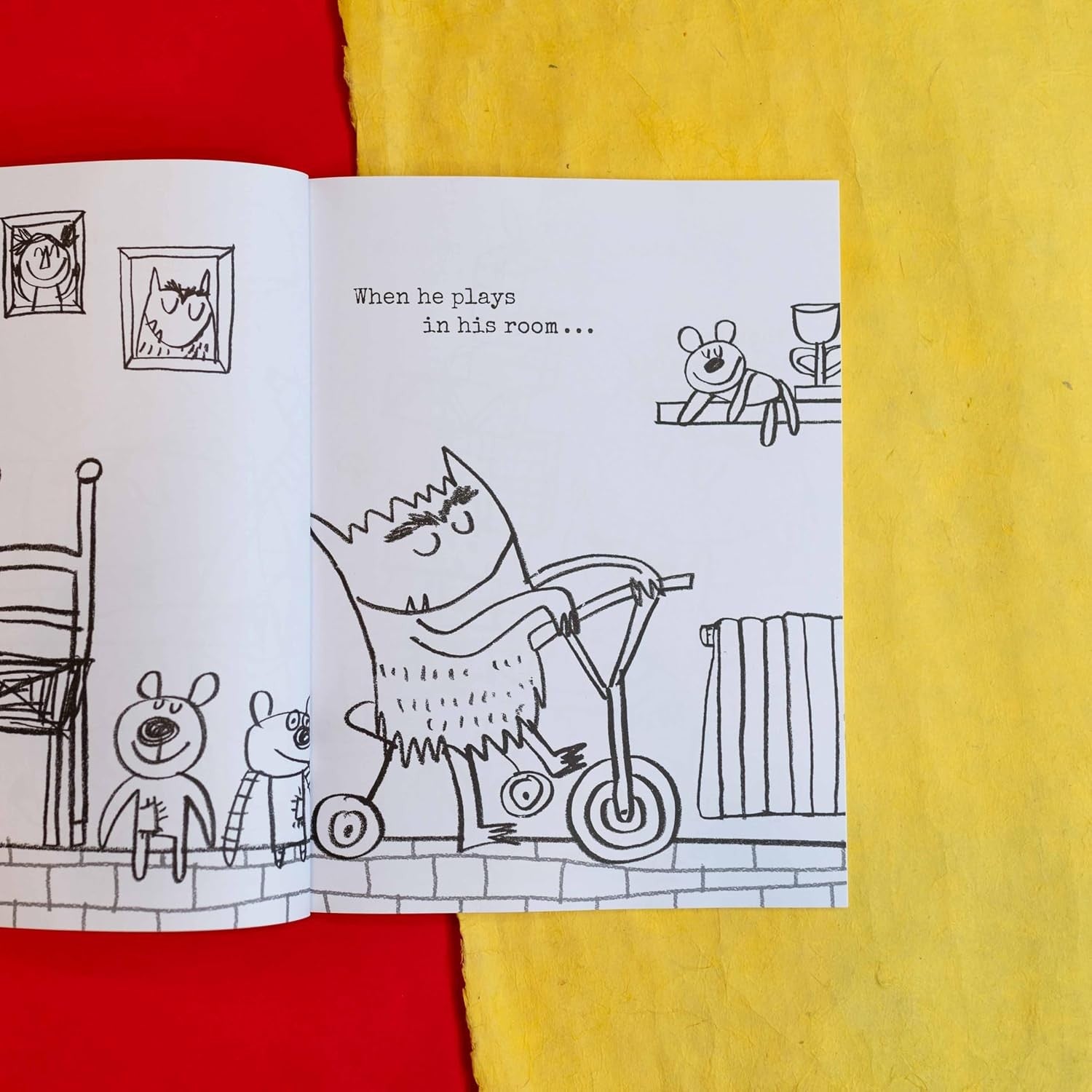 The Color Monster: A Coloring Book About Emotions