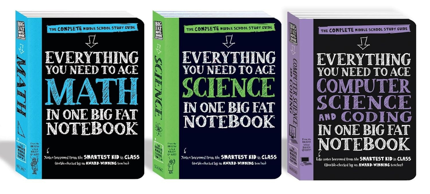 The Big Fat Middle School STEM 3-Book Boxed Set