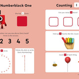 Number Blocks Numbers & Counting Level 1 Workbook