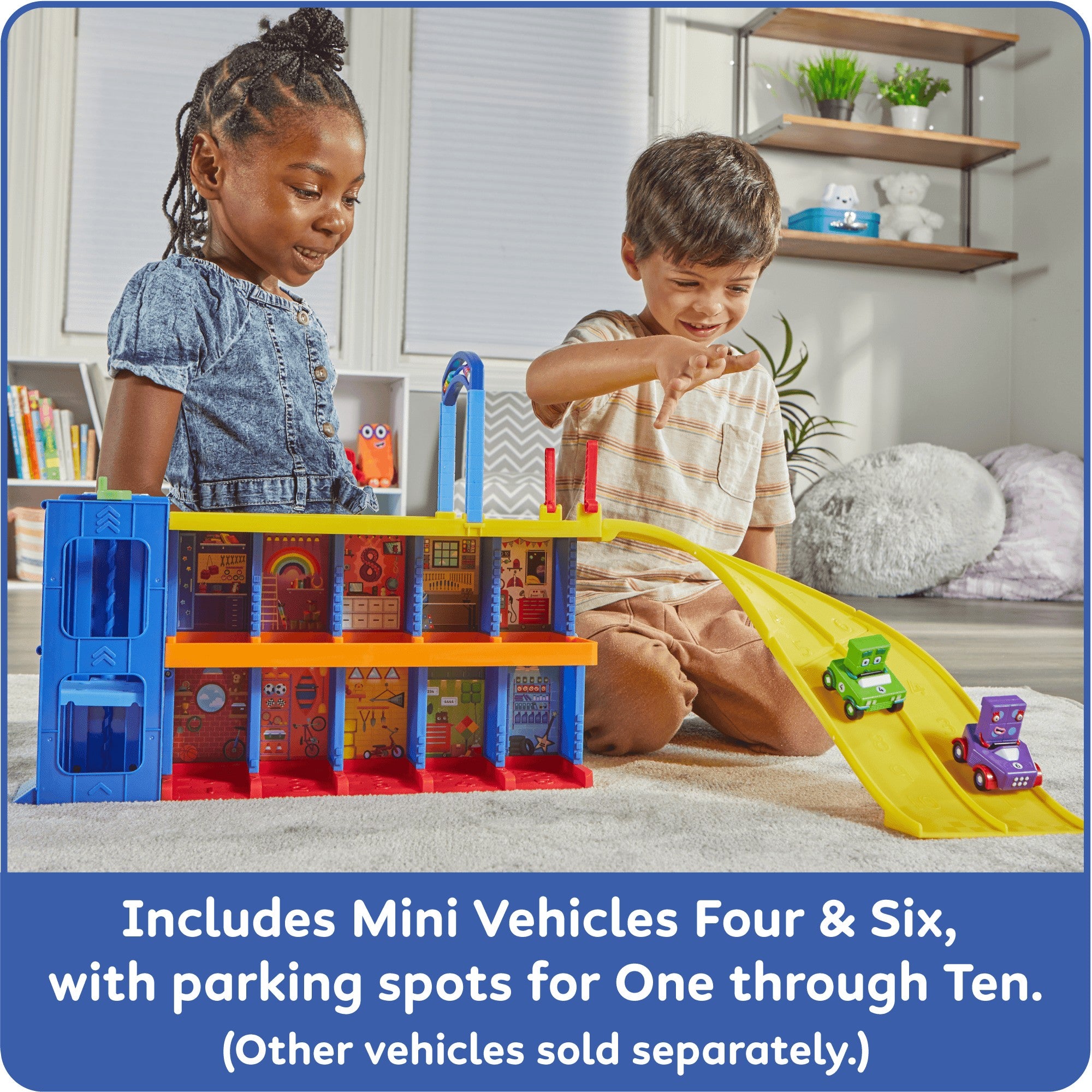 Numberblocks: Counting Car Garage