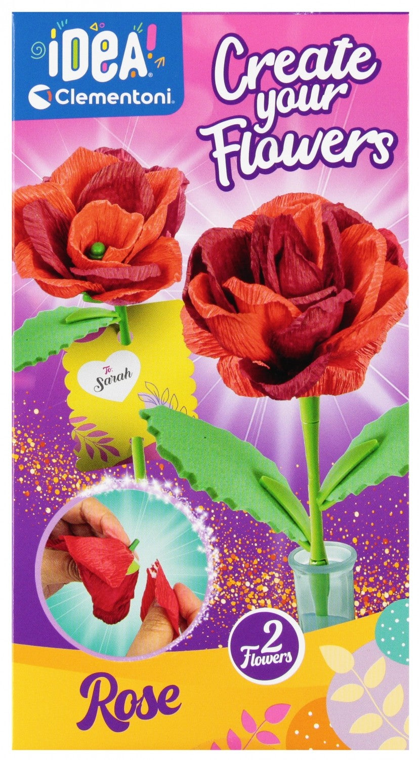 Clementoni Idea: Create Your Flowers - ROSA