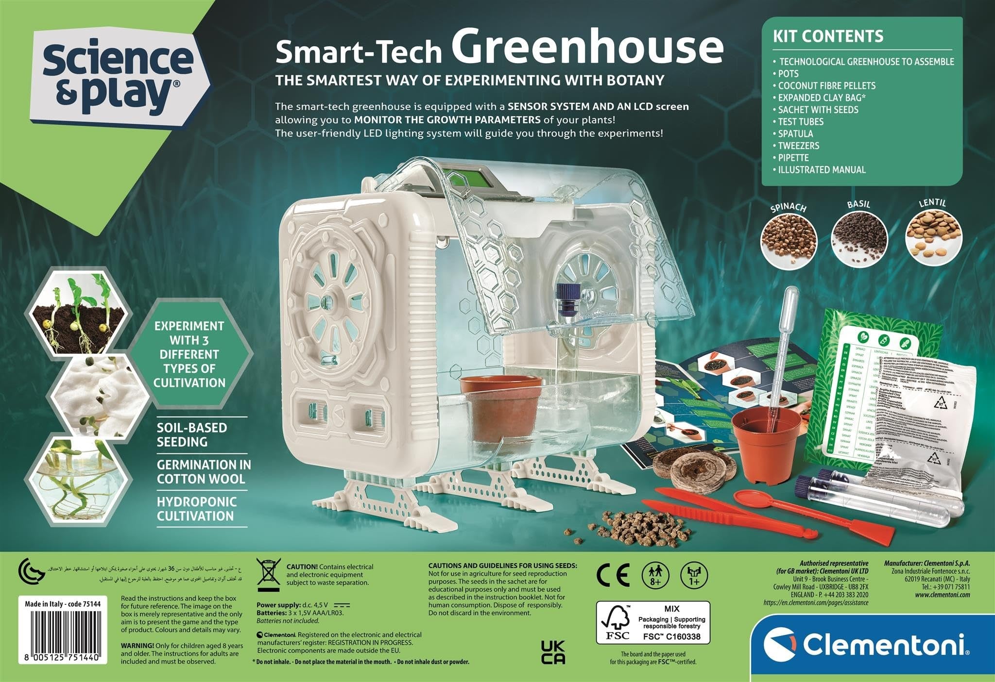 Science & Play LAB: Smart-Tech Greenshouse