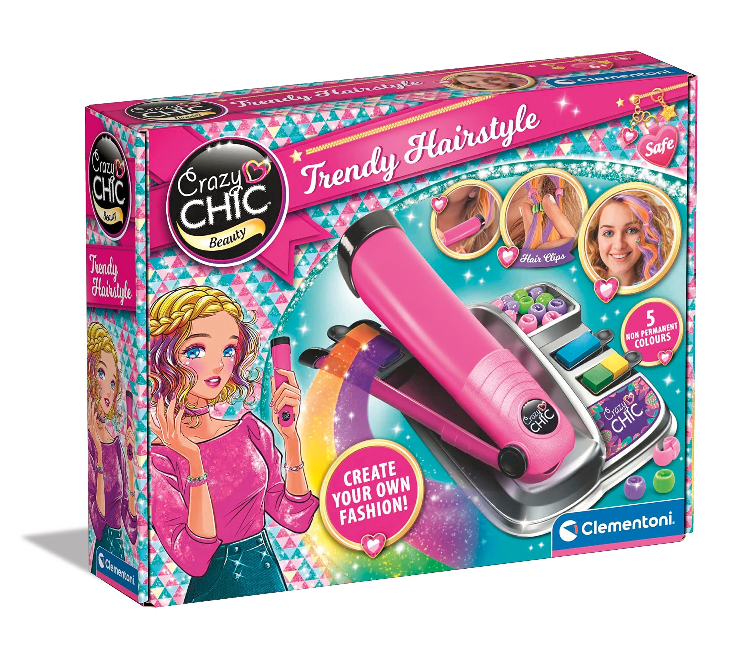 Crazy Chic: Trendy Hairstyle Hair Dye Kit