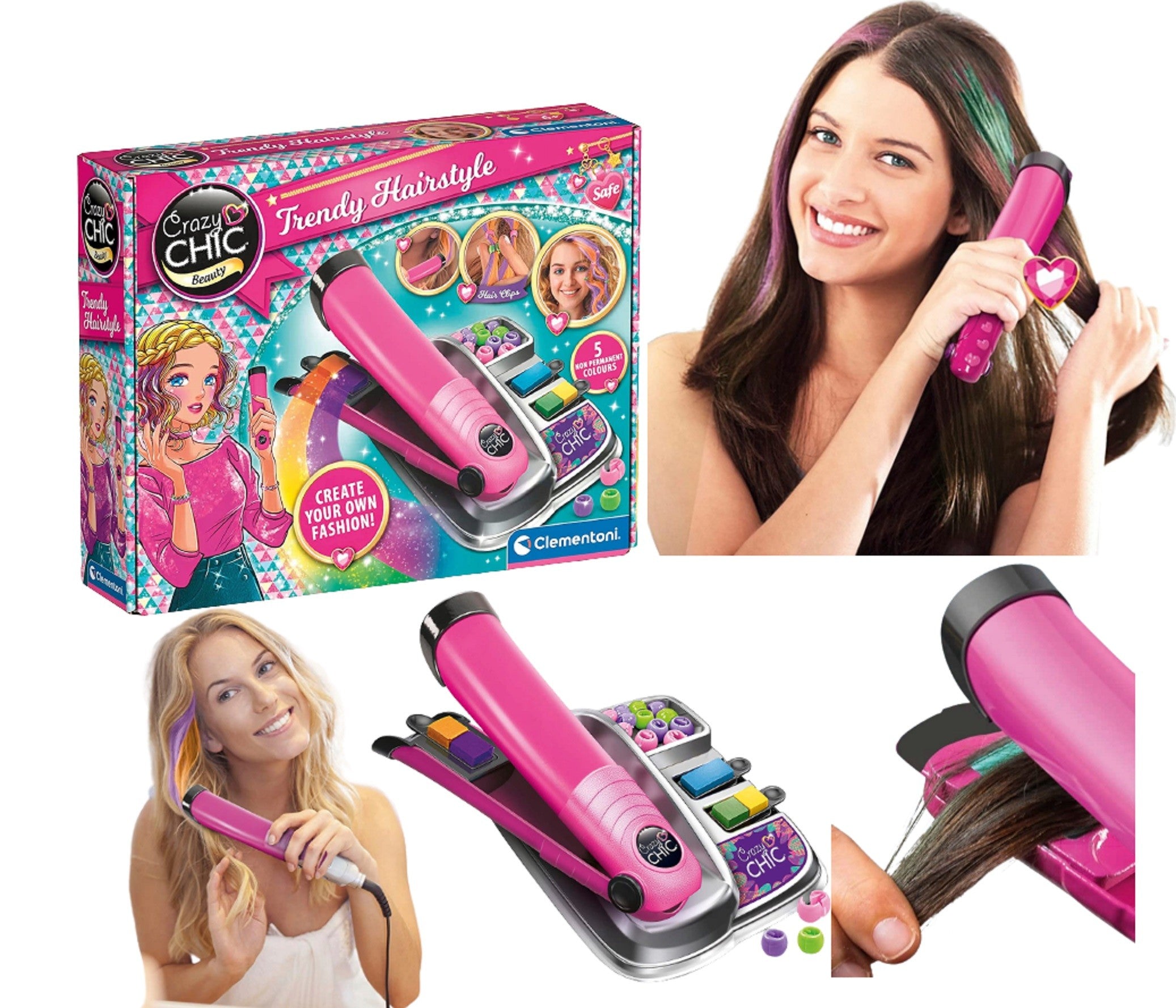 Crazy Chic: Trendy Hairstyle Hair Dye Kit