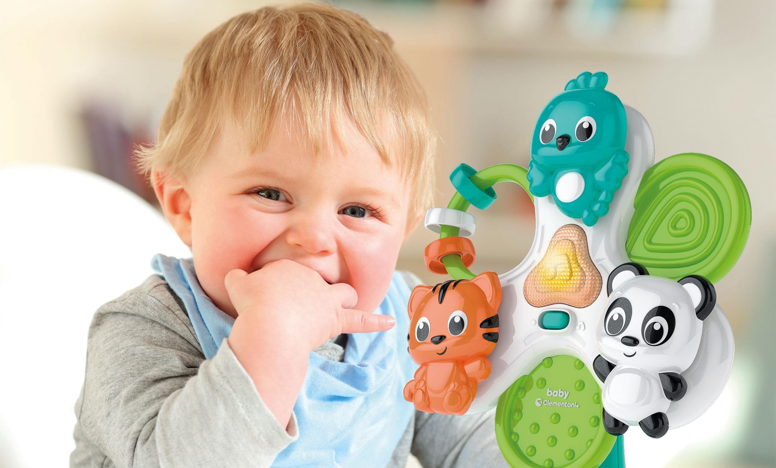 Baby Clementoni: Round & Round Animals Carousel