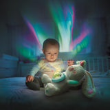 Baby Clementoni: Northern Lights Projector Plush - Arctic Bunny