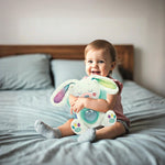 Baby Clementoni: Northern Lights Projector Plush - Arctic Bunny