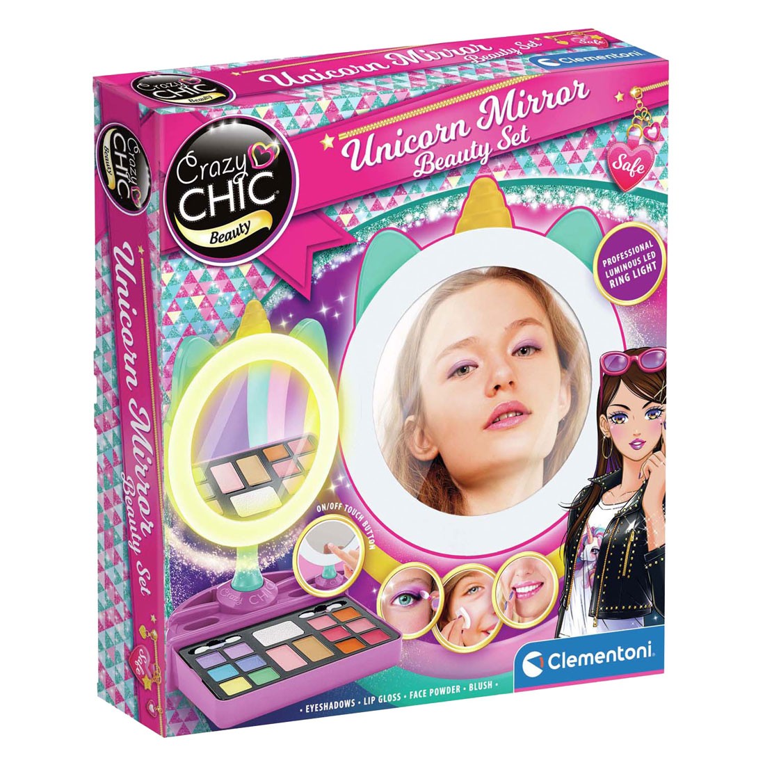 Crazy Chic: Unicorn Beauty Set Makeup Mirror