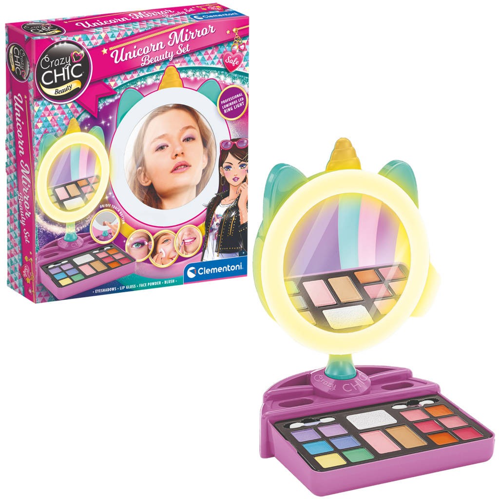 Crazy Chic: Unicorn Beauty Set Makeup Mirror