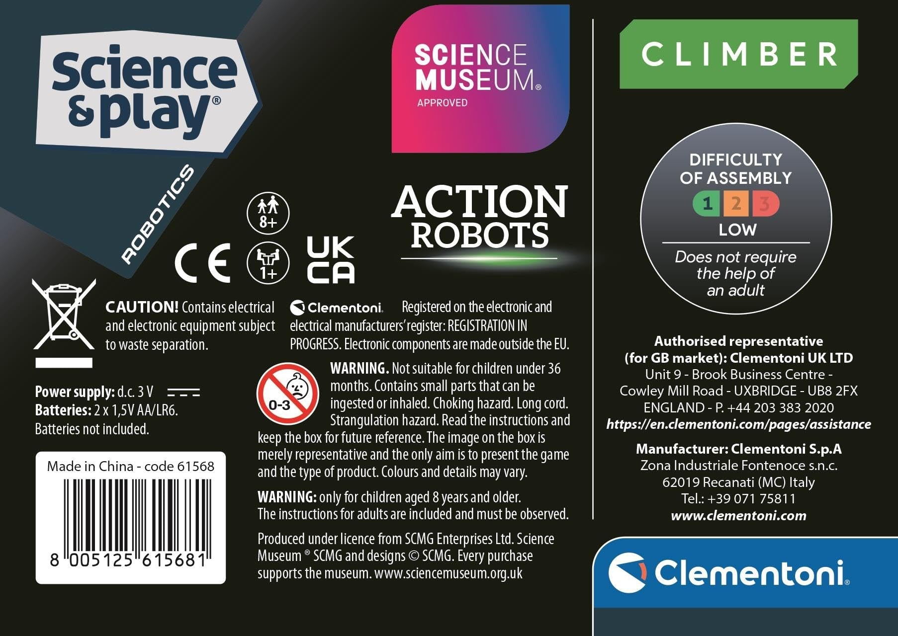 Science and Play: Action Robot – Climbe
