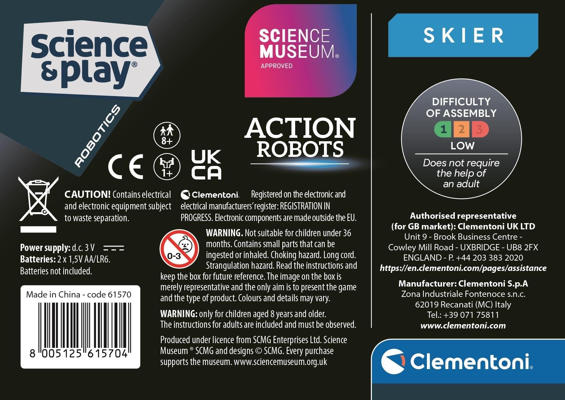 Science and Play: Action Robot – Skier