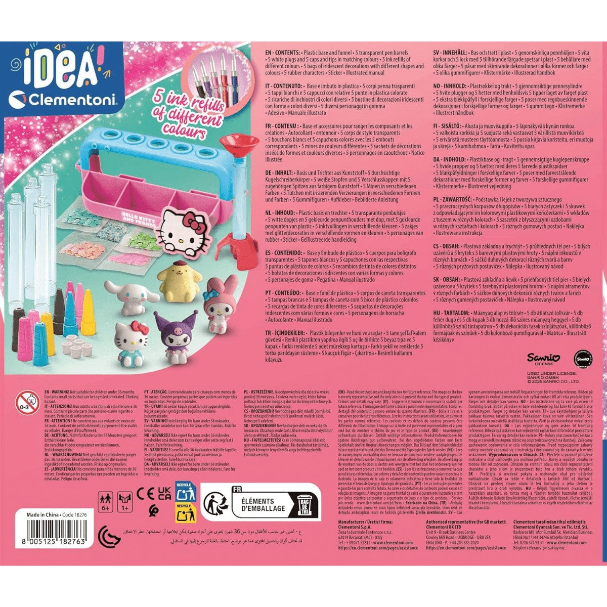 Clementoni Idea: Hello Kitty Pen Lab