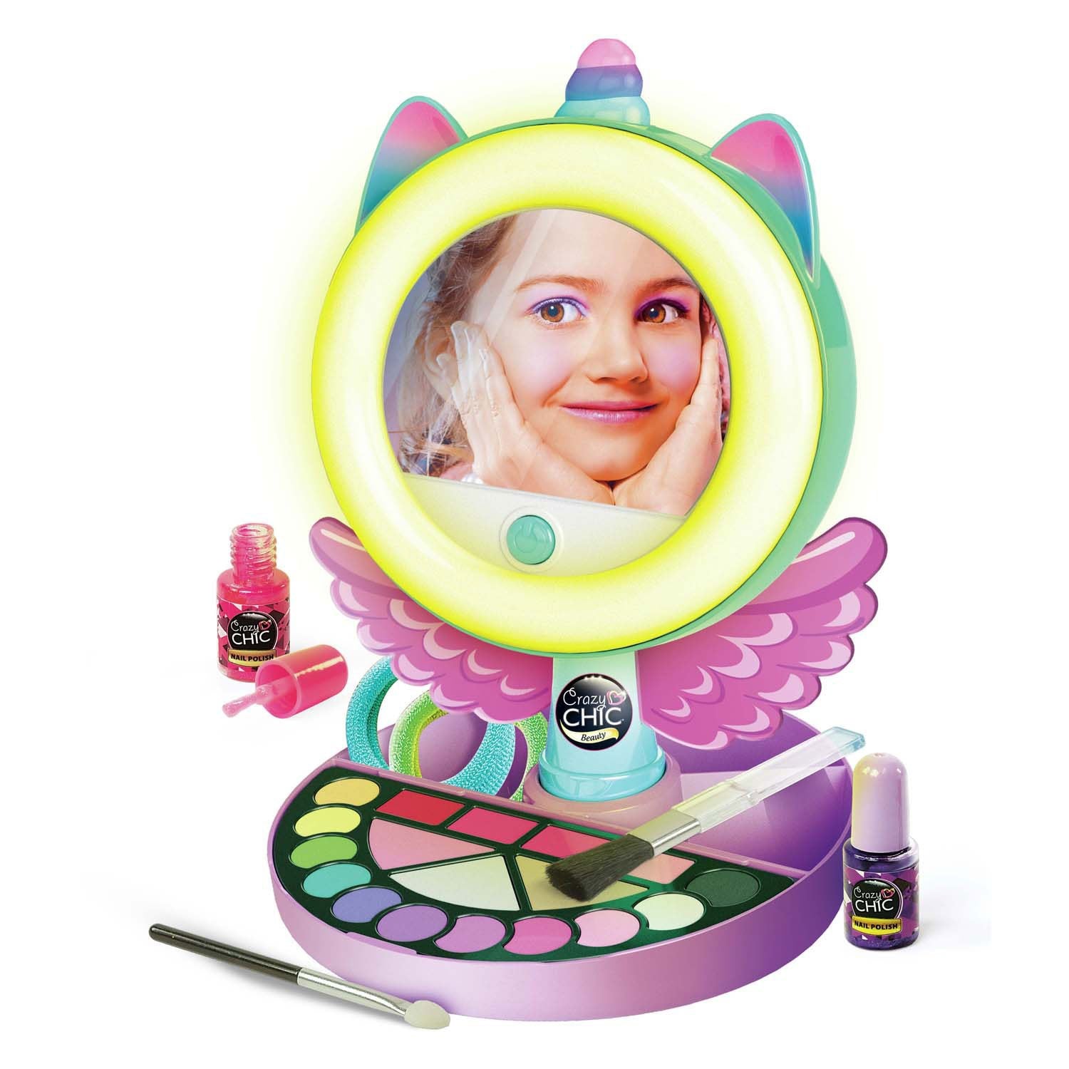 Crazy Chic: Unicorn Beauty Set Makeup Mirror