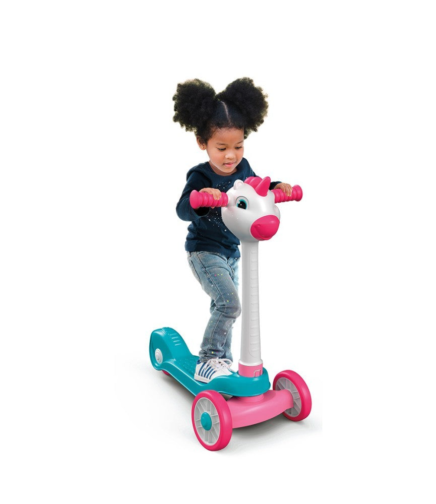 Baby Clementoni: Baby Unicorn Push Scooter