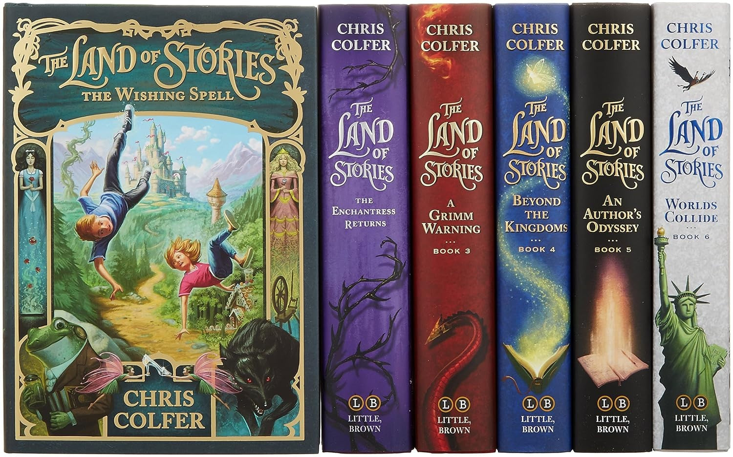 The Land of Stories Complete Paperback Set (6 Books Set)