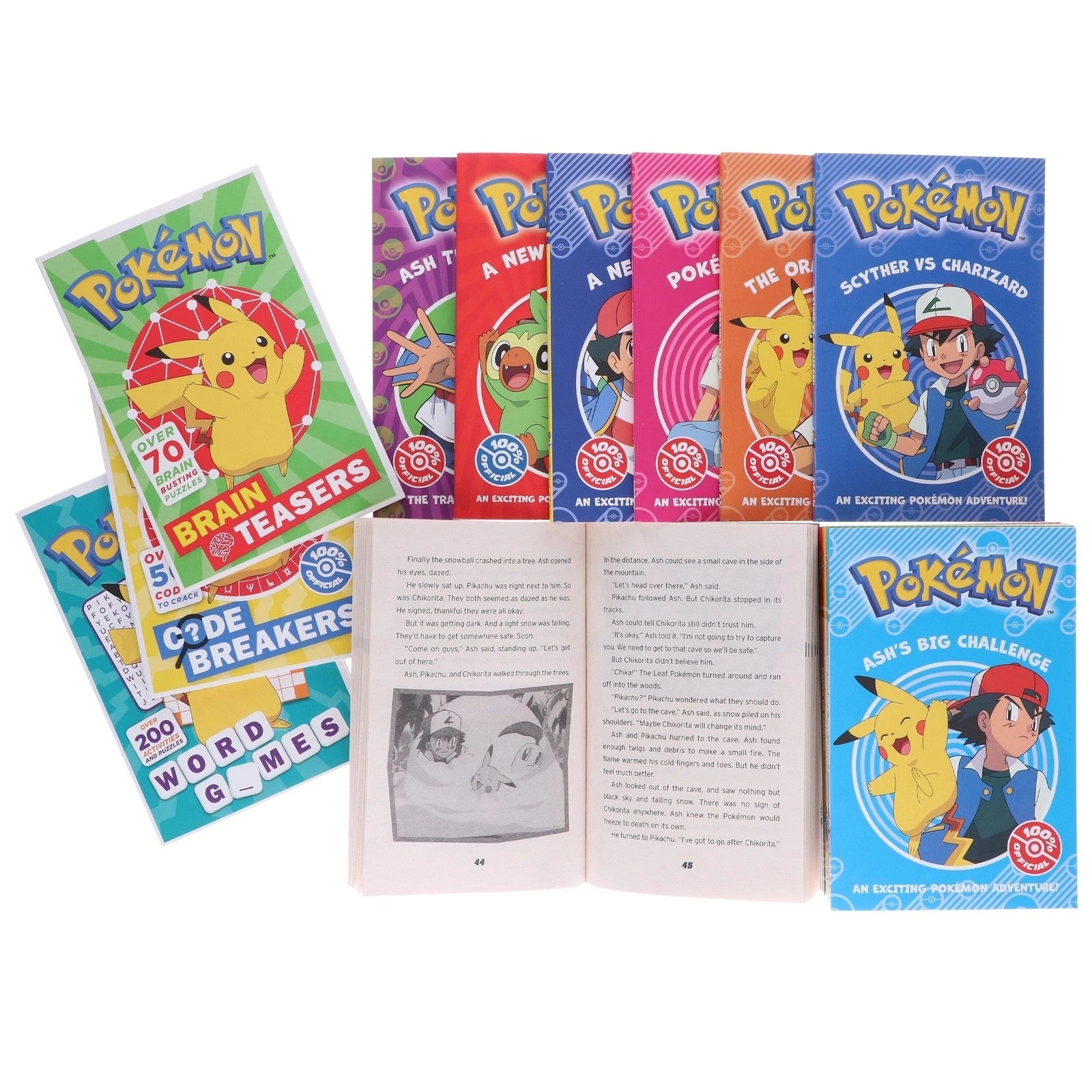 Pokemon Mega Collection 18 Books Box Set