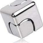 bopster Fidget Cube Spinner: Silver