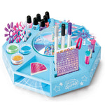 Shimmer'n Sparkle: All-In-One Nail Art Studio with Turntable Storage