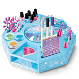 Shimmer'n Sparkle: All-In-One Nail Art Studio with Turntable Storage