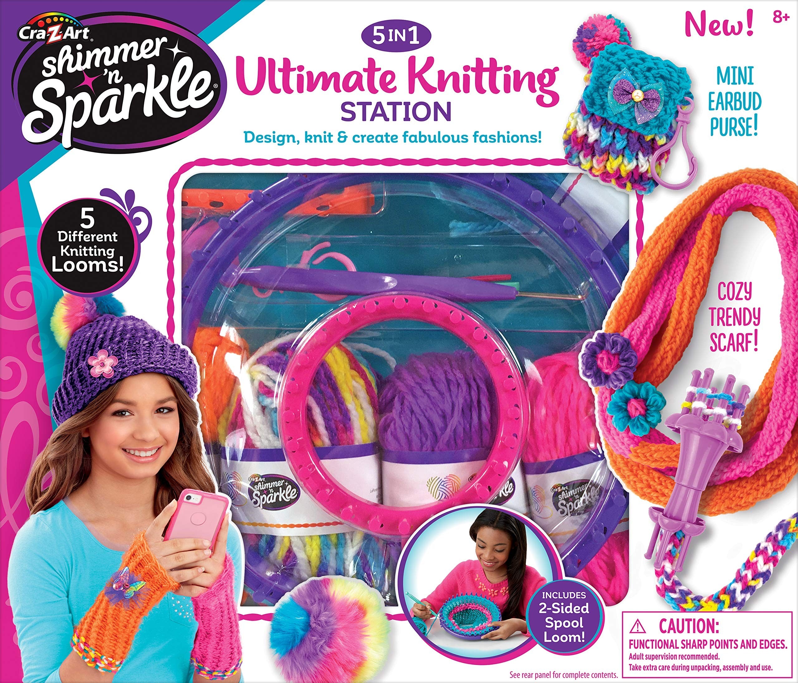 Shimmer'n Sparkle: Little Loops Crochet - Large Set