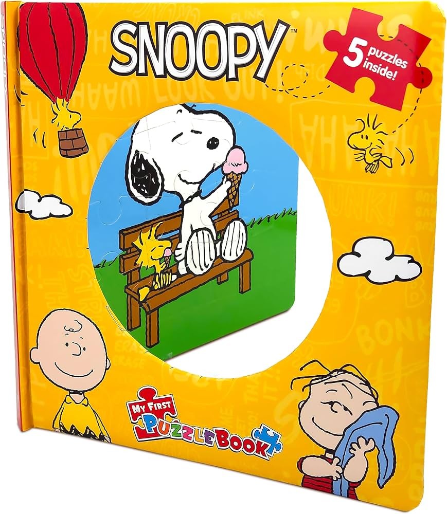My First Puzzle Book: Peanuts Snoopy