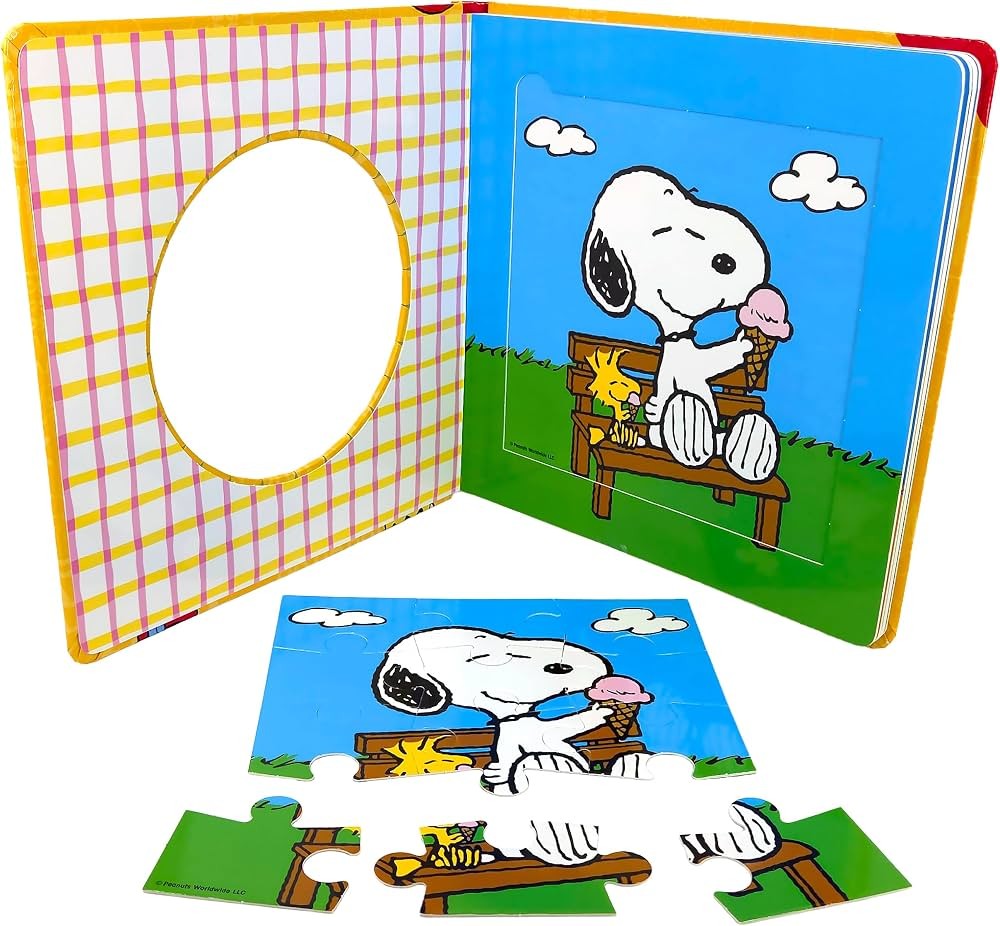My First Puzzle Book: Peanuts Snoopy