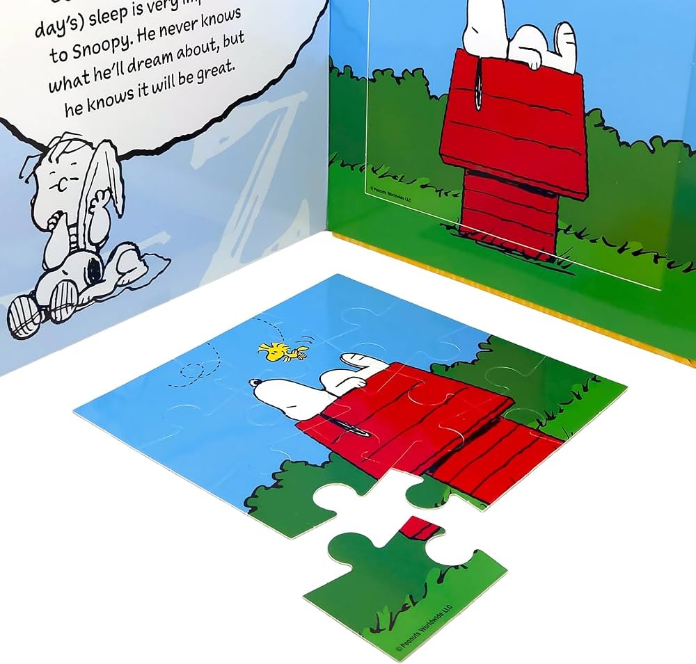 My First Puzzle Book: Peanuts Snoopy