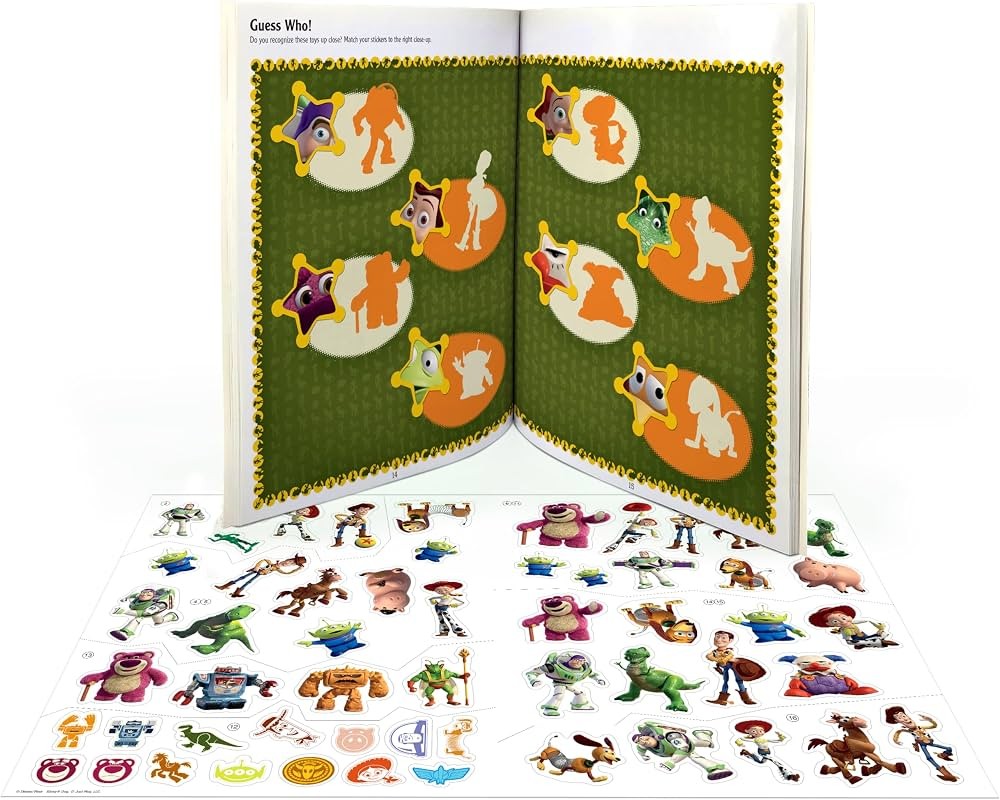 Sticker Book Treasury: Disney Toy Story (Include 5)