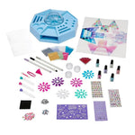 Shimmer'n Sparkle: All-In-One Nail Art Studio with Turntable Storage