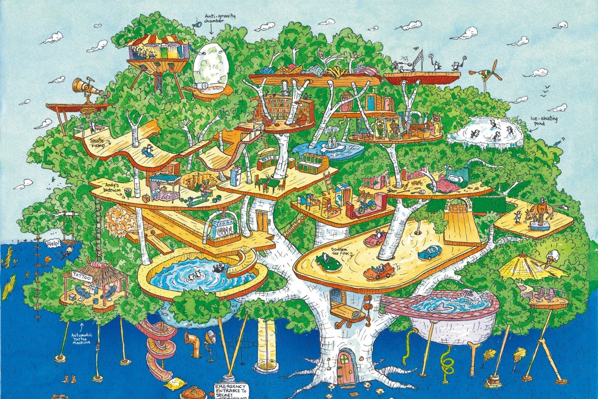 Andy Griffiths: The 13-Storey Treehouse (Colour Edition)