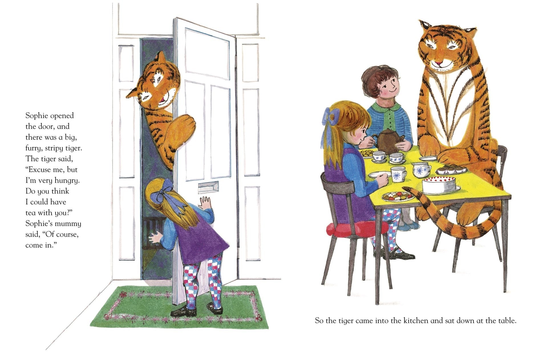 Picture Bk: The Tiger Who Came to Tea