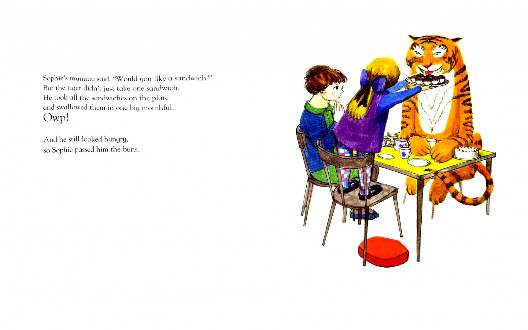 Picture Bk: The Tiger Who Came to Tea