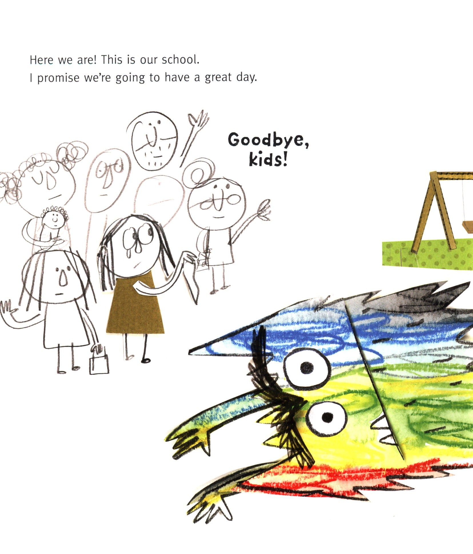 The Colour Monster Goes to School