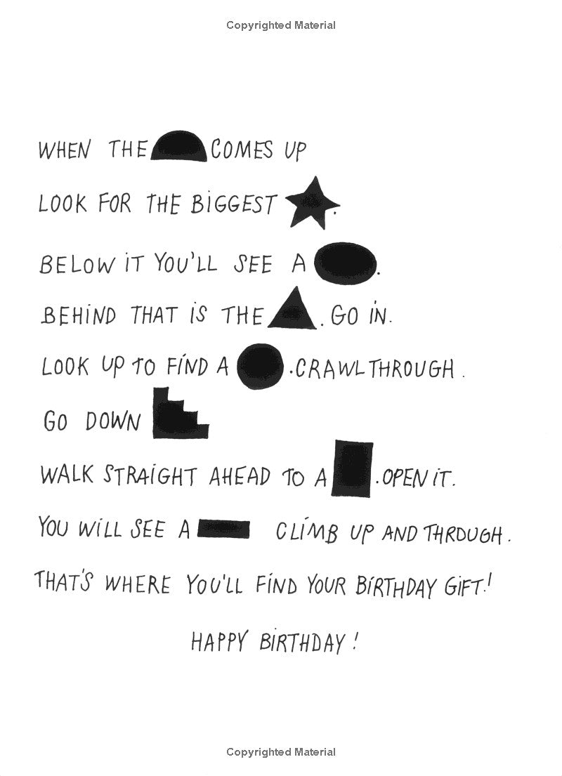 Eric Carle Picture Book - The Secret Birthday Message