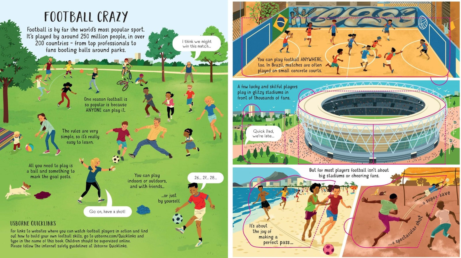 Usborne Look Inside: Football (N/E)