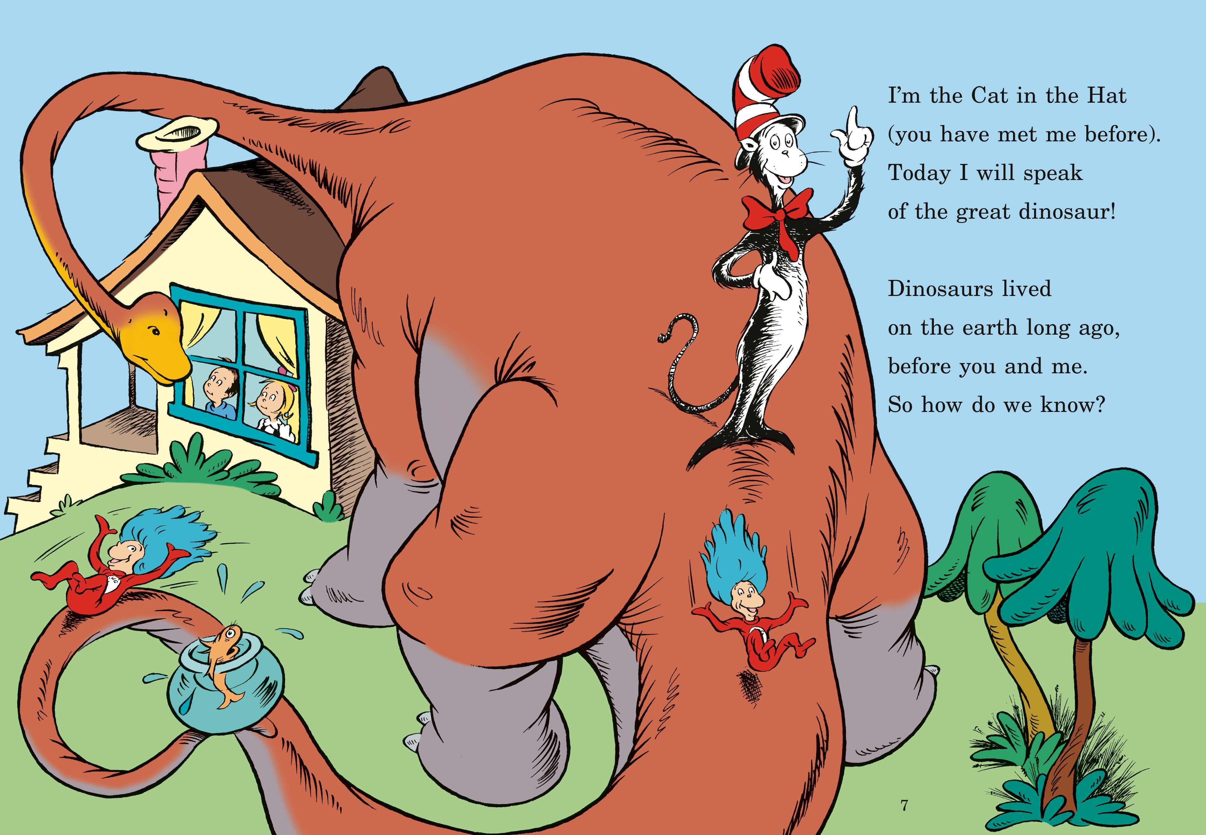The Cat in the Hat's Learning Library: Oh, Say Can You Say Dino-saur?