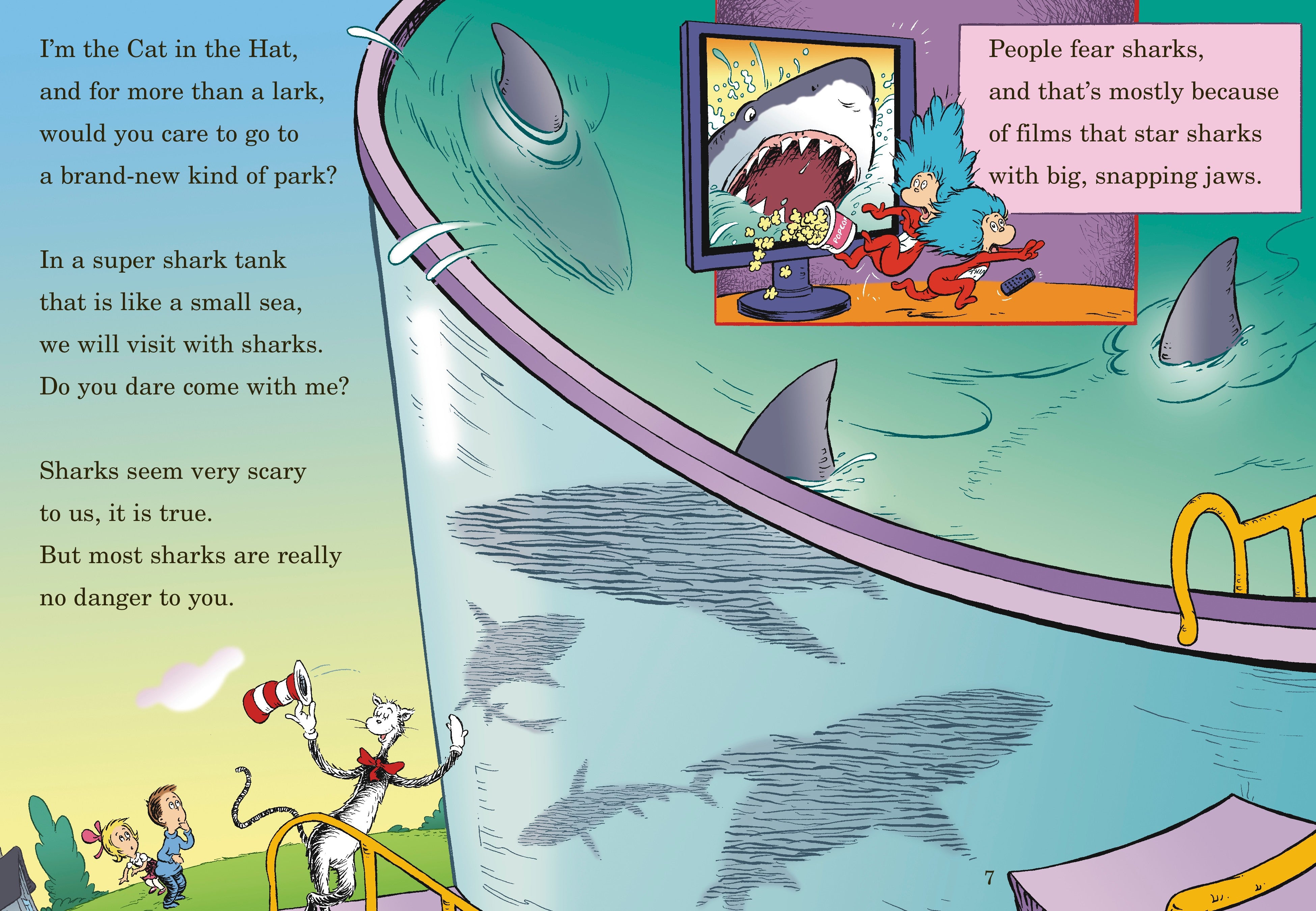 The Cat in the Hat's Learning Library: Hark! A Shark