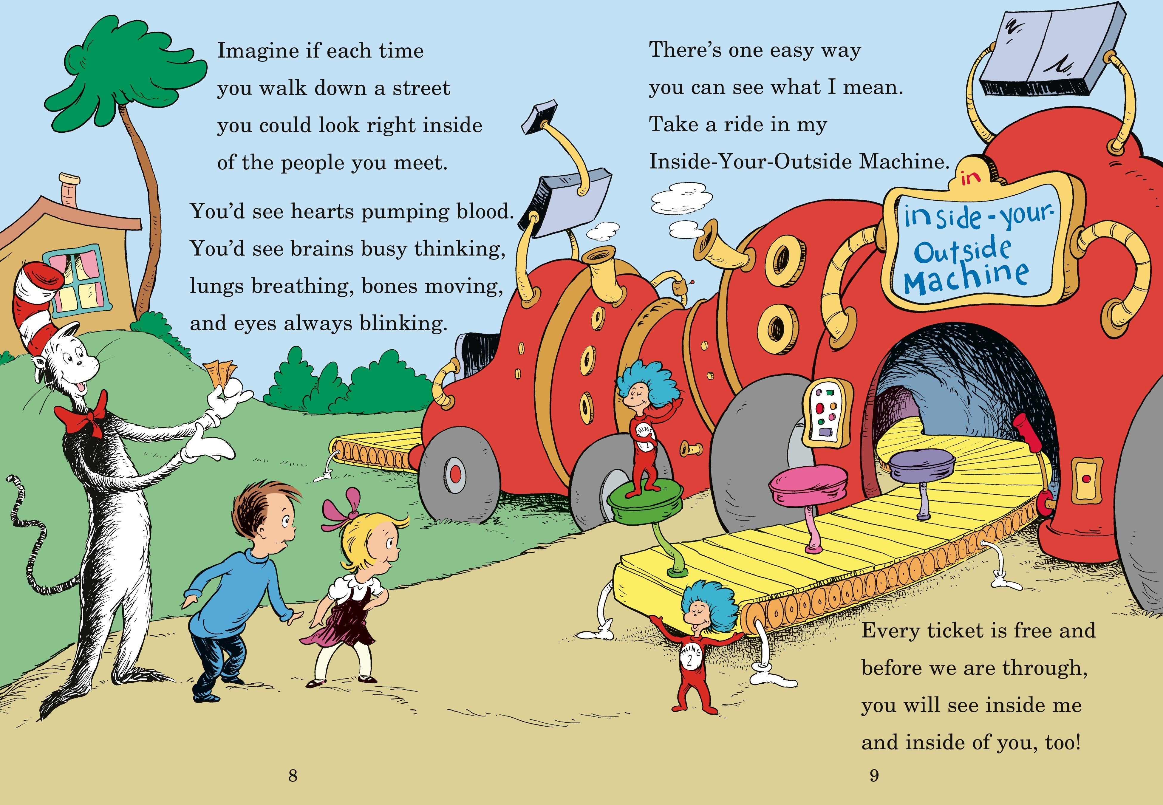 The Cat in the Hat's Learning Library: Inside Your Outside!