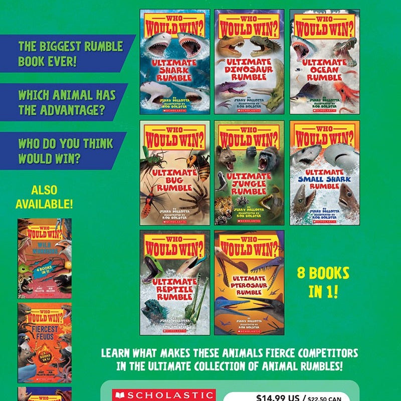 Who Would Win? H/B: The Ultimate Rumble Collection (8 Book Bind-up)