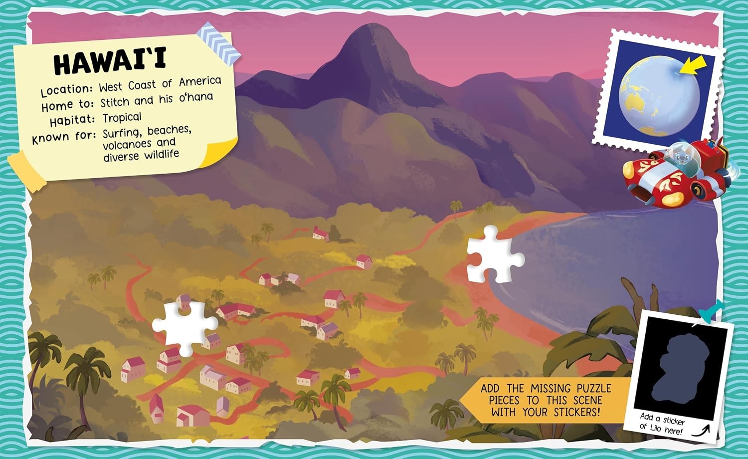 Disney Stitch Explores Disney