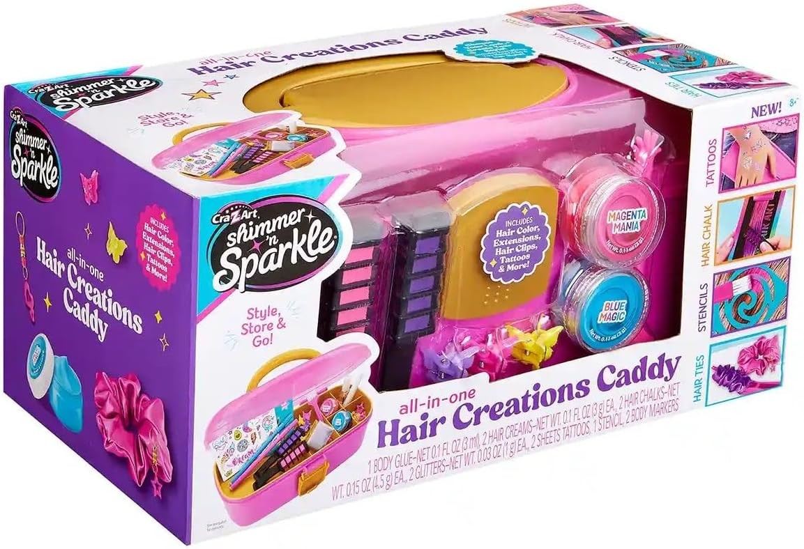 Shimmer'n Sparkle: All-In-One Hair Creations Caddy