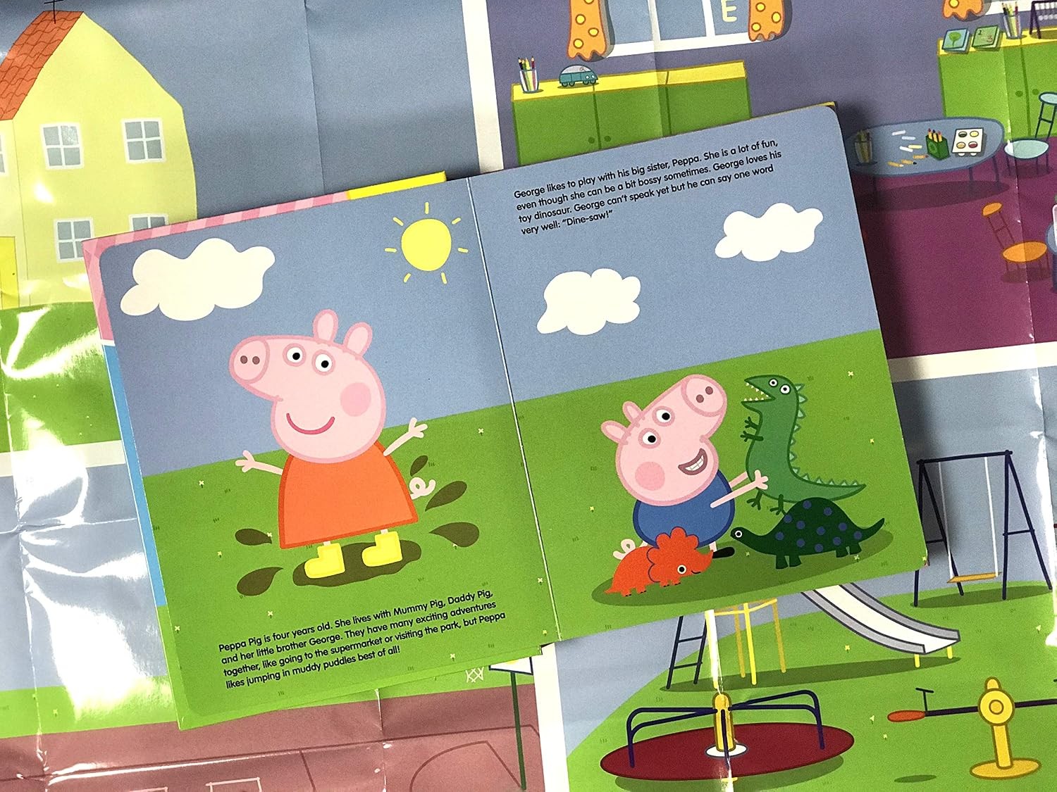 My Busy Books: Peppa Pig Happy With Friends