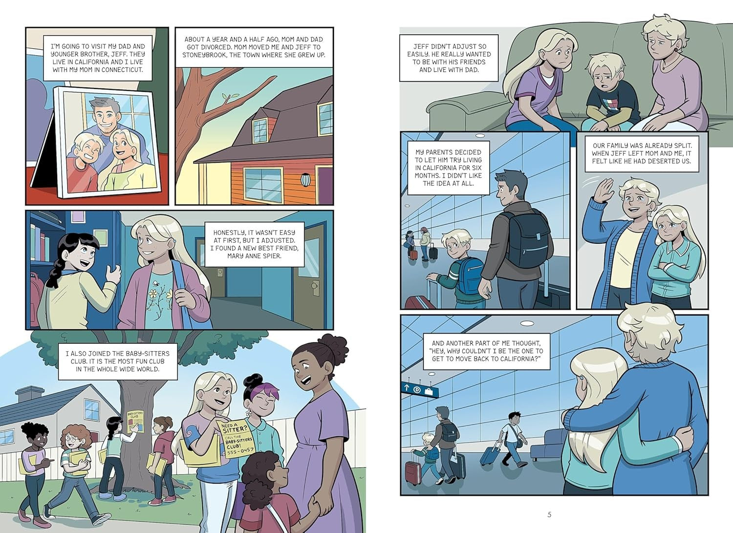 The Baby-sitters Club Graphic Novel #19: Dawn on the Coast