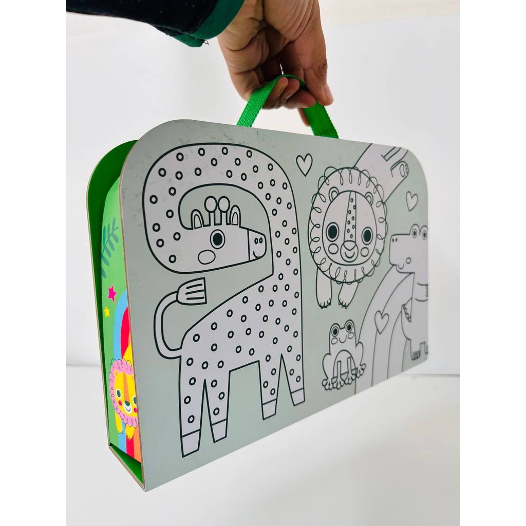 Markerific Jr. - Colour Me Carry Case Adorable Animals