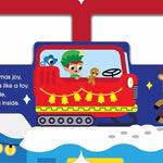 Mini Me - Shaped Board Book - Santa's Sleigh Ride