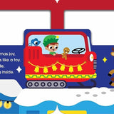 Mini Me - Shaped Board Book - Santa's Sleigh Ride