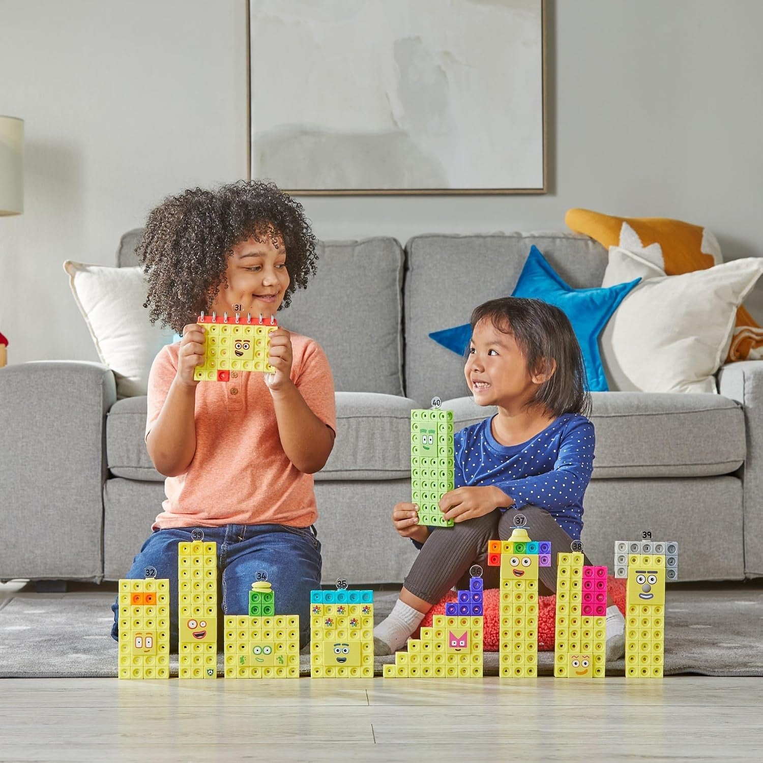 Numberblocks MathLink Cubes 31-40 Activity Set
