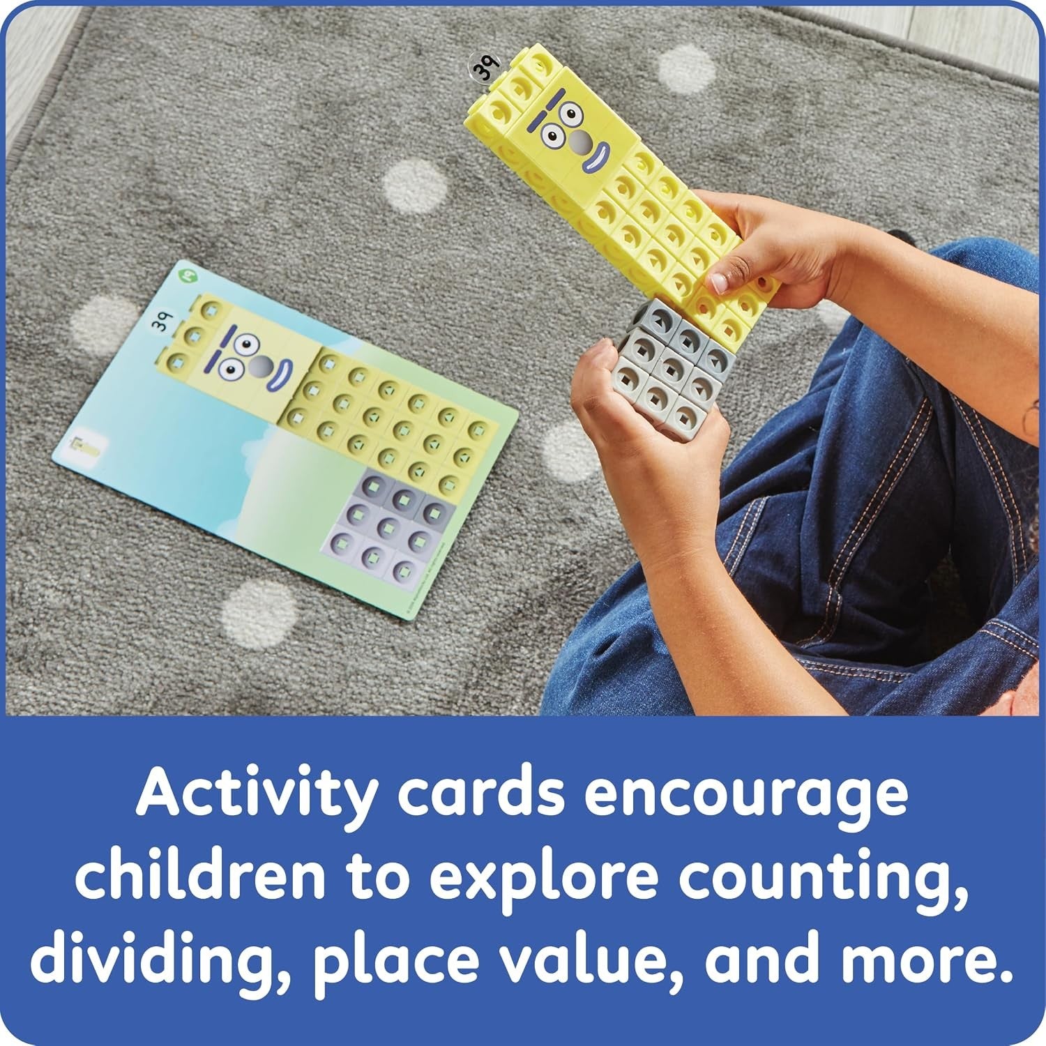 Numberblocks MathLink Cubes 31-40 Activity Set