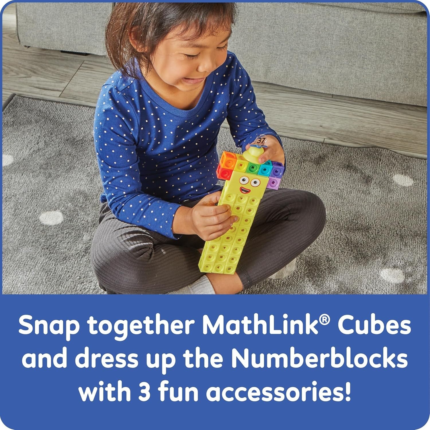 Numberblocks MathLink Cubes 31-40 Activity Set